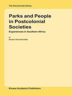 cover image of Parks and People in Postcolonial Societies